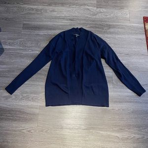 Brooks Brothers oversized blue cardigan